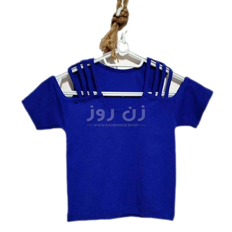 کراپ زنانه و دخترانه سرشانه باز بندی 6 کراپ زنانه و دخترانه سرشانه باز بندی - Image 6