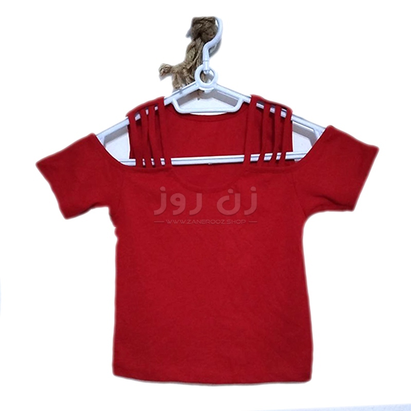 کراپ زنانه و دخترانه سرشانه باز بندی 10 کراپ زنانه و دخترانه سرشانه باز بندی - Image 10