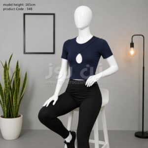 خانه 27 کراپ تاپ زنانه سینه اشکی