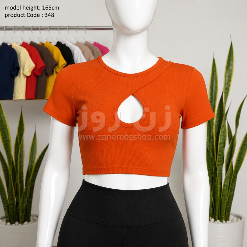 کراپ تاپ زنانه سینه اشکی 11 کراپ تاپ زنانه سینه اشکی - Image 11