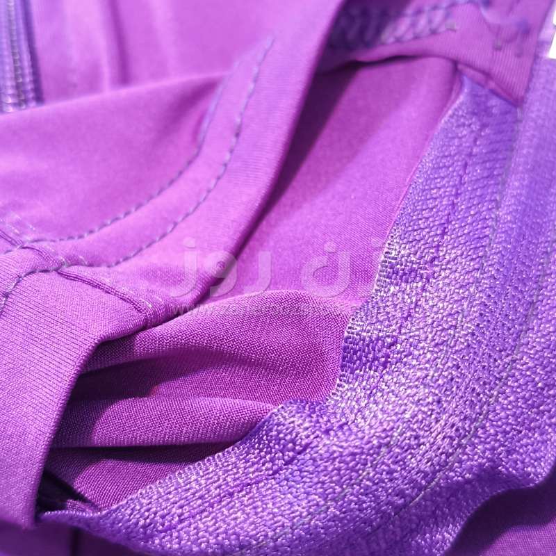 کراپ تمام زیپ طرح نایک زنانه 2 کراپ تمام زیپ طرح نایک زنانه - Image 2