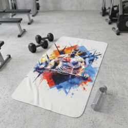 حوله باشگاهی ورزشی 30*60 طرح مردبدنساز