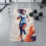 حوله باشگاهی ورزشی 30*60 طرح دختر دونده